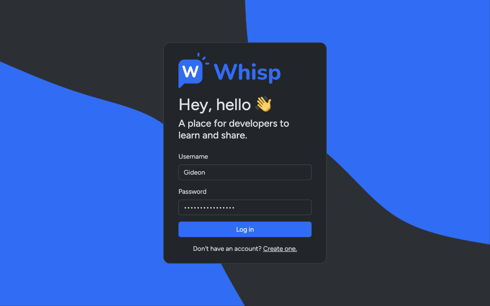 Whisp Project Image